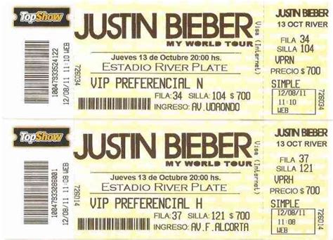 justin bieber argentina tickets